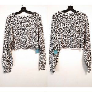 [LN][New]Animal Print Sweater-S, Multi